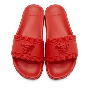 Versace pool slides